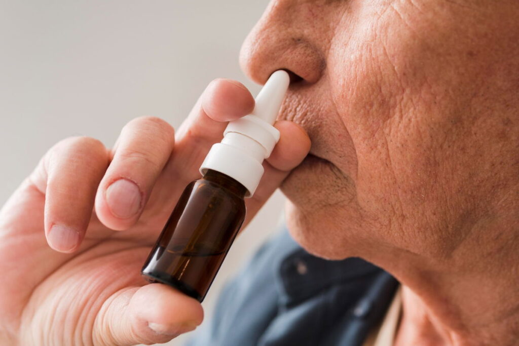 An innovative allergy spray approved in the UK