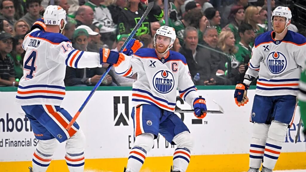The Oilers win the star and advance to the final rematch with the Panthers in the Stanley Cup