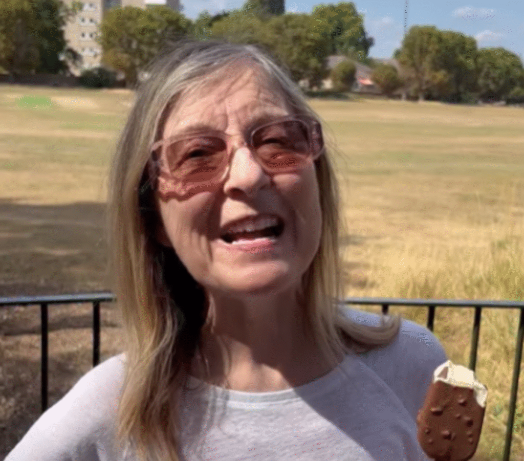 Former GMTV presenter Fiona Phillips appears in a rare Instagram video
