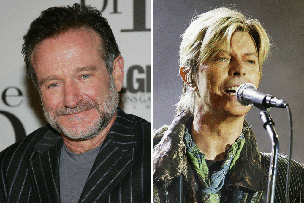 Robin Williams reportedly wanted to buy a comedy club to impress David Bowie