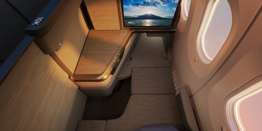 The First Look of Ana Airways' The Room FX Business Class