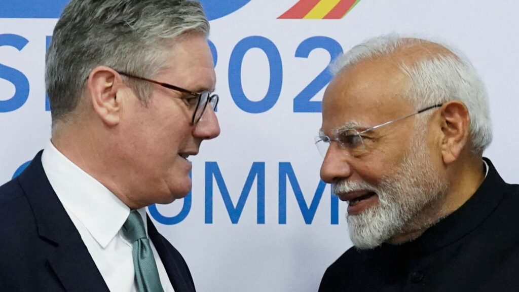 The UK and India are about to sign a landmark trade deal, but not everyone is happy