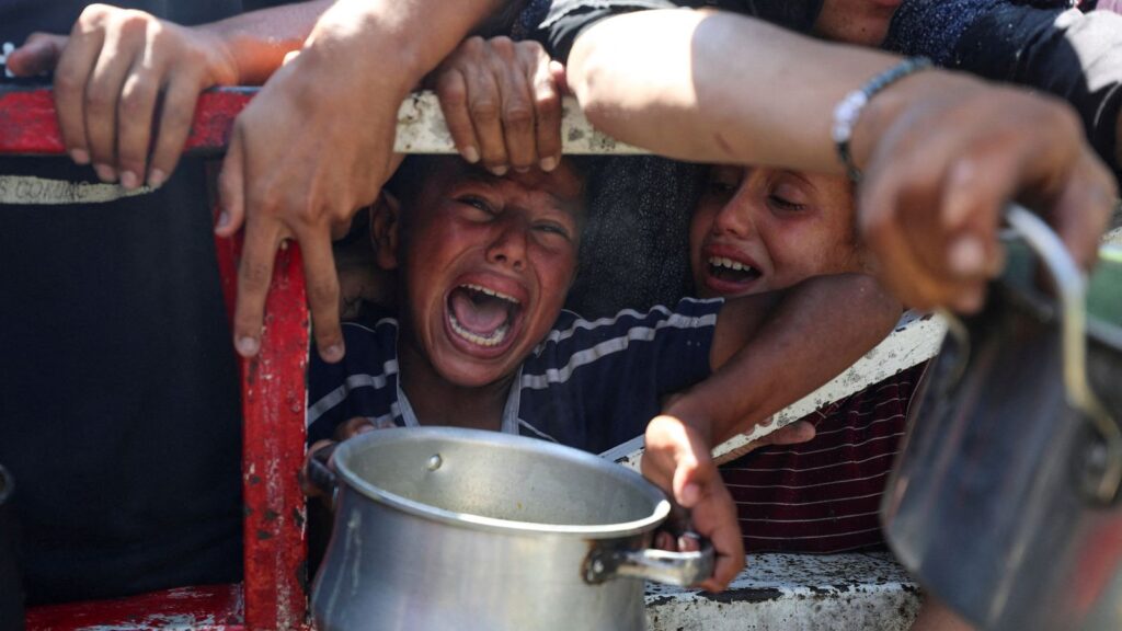 Gaza people are “walking corpses” – one in five children are malnourished;