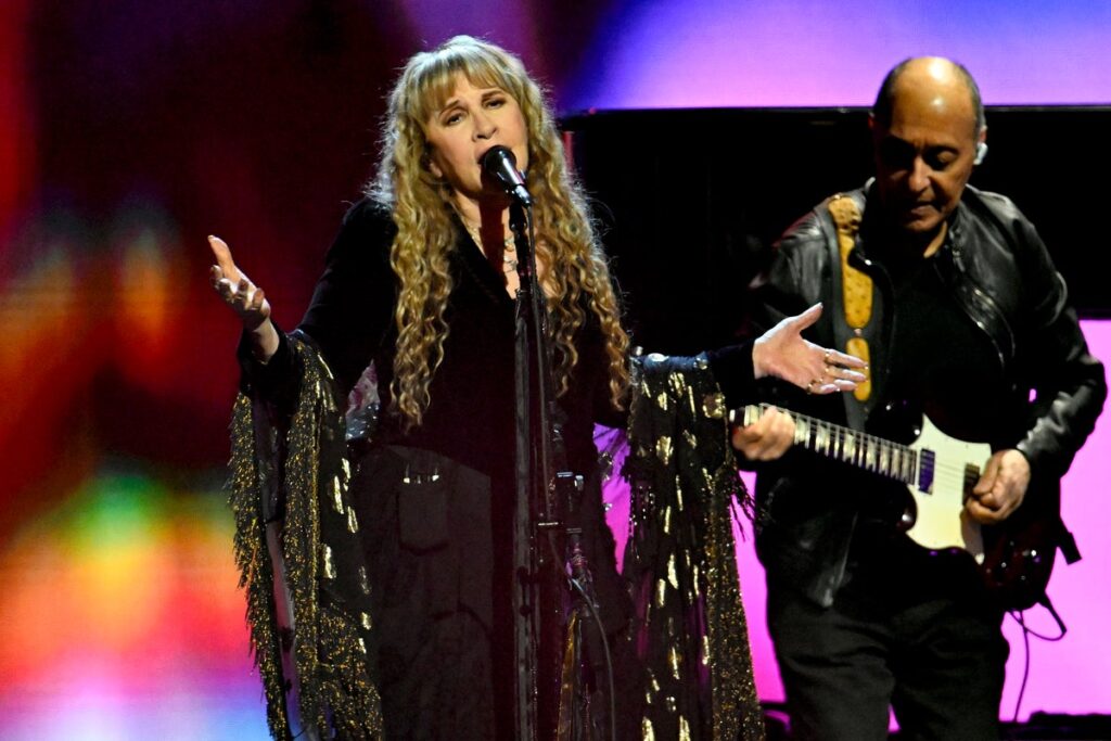 Stevie Nicks postpones tour after breaking shoulder