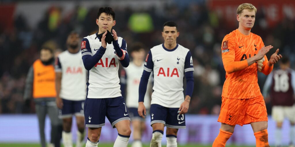 The “talented” Tottenham player is leaving with his son